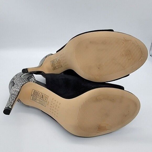 White House Black Market SUEDE & SNAKE-EMBOSSED PUMPS - Picture 5 of 11